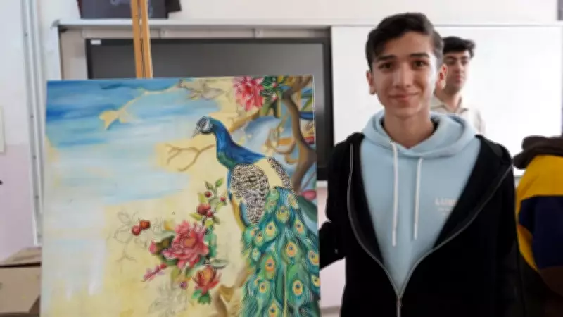 Şırnaklı Hüsam, ABD'nin Sanat Devlerinden Birincilikle Kabul Aldı