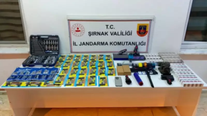 Şırnak’ta kaçakçılık operasyonlarında 147 gözaltı