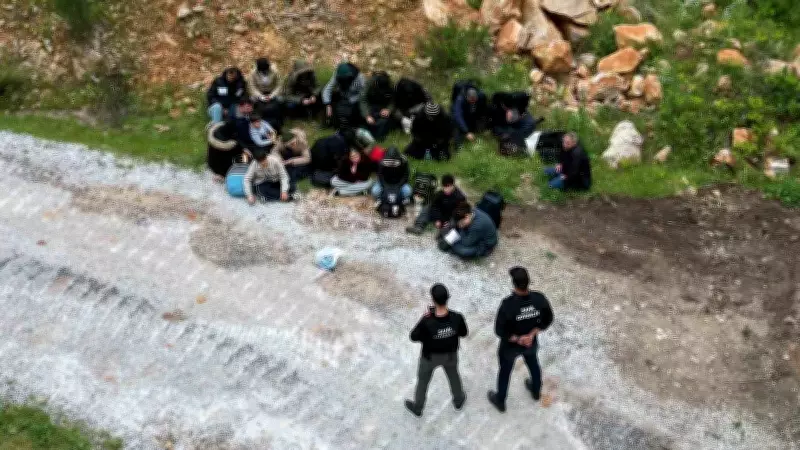 Sahil Güvenlik ve Jandarma Ortak Operasyonu: 21 Düzensiz Göçmen Yakalandı