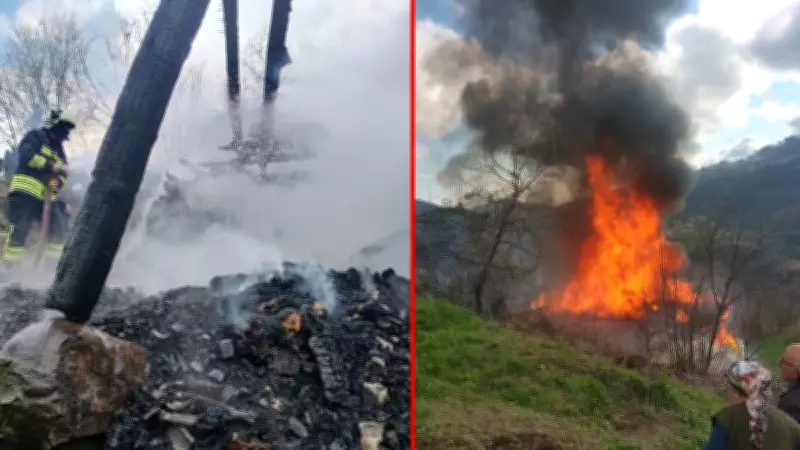 Samsun'da Acı Yangın: 80 Yaşındaki Hediye Öztürk Hayatını Kaybetti