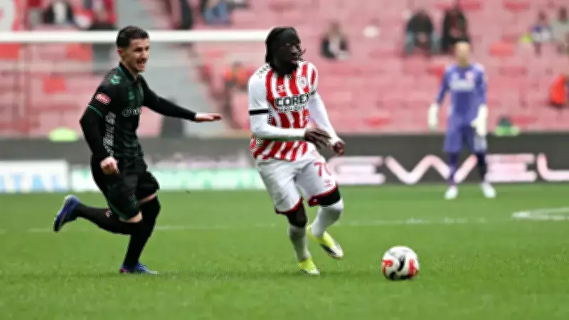 Samsunspor ile Konyaspor 2-2 Berabere Kaldı, Heyecan Dorukta