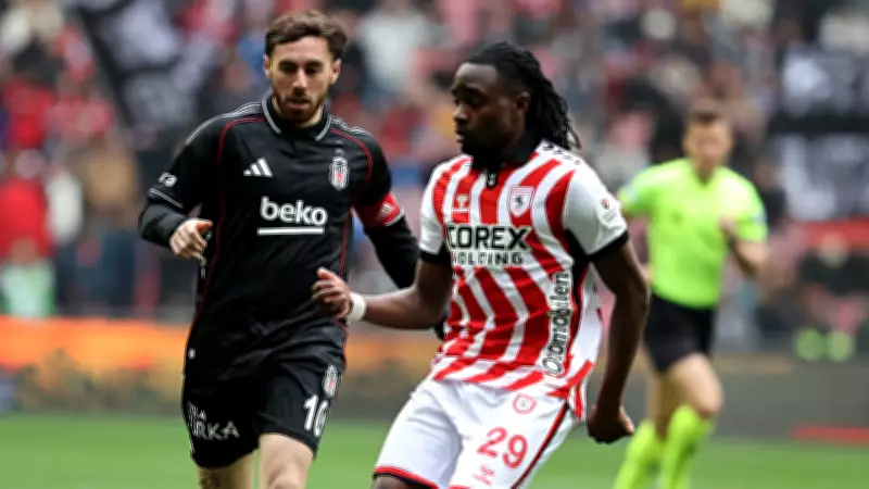 Samsunspor, Süper Lig'de Beşiktaş'ı 2-1 Mağlup Etti