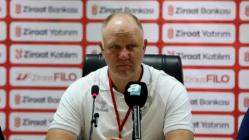 Samsunspor Yardımcı Antrenörü Hahn: Kaybettiğimiz İçin Çok Üzgünüz