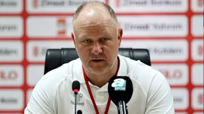 Samsunspor'da Sebastian Hahn'dan hakem tepkisi!