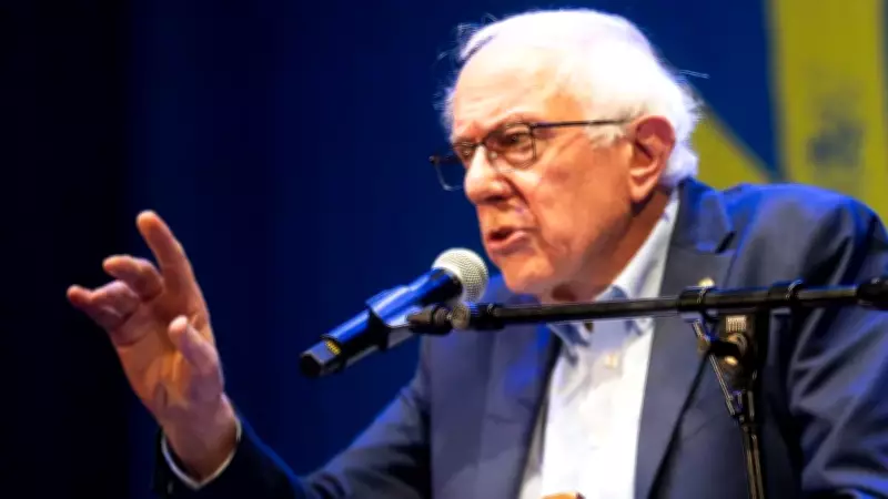 Sanders: Savaşa her zaman para var ama barınmaya yok