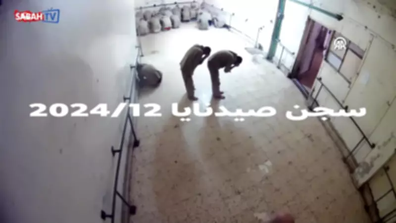 Saydnaya Hapishanesi'nin içinden yeni görüntüler ortaya çıktı