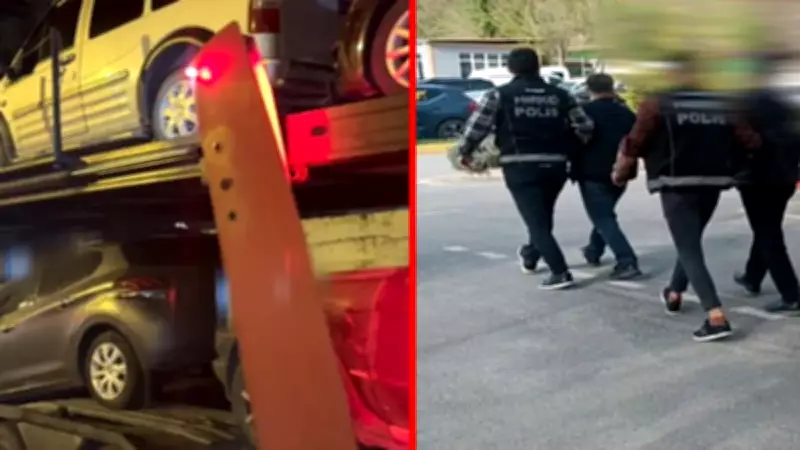 Sıfır Araç Tabanında Un Çuvallarından Kilolarca Uyuşturucu Çıktı
