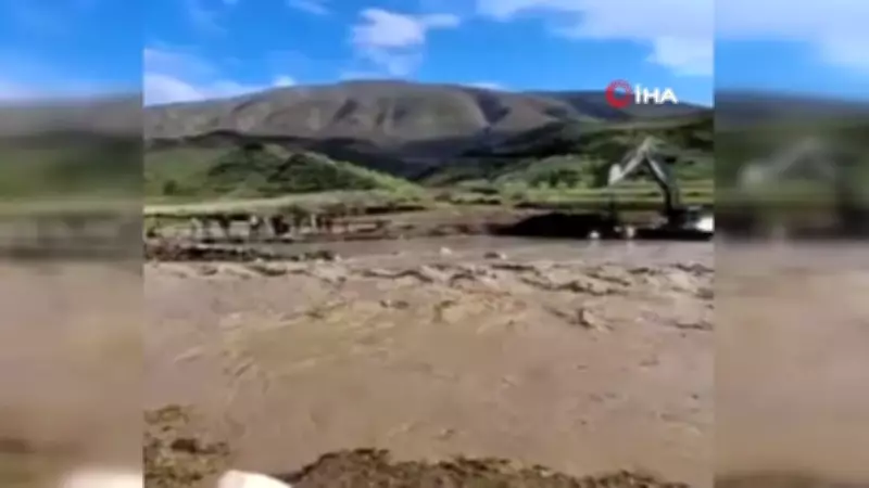 Siirt'te Taşkın Riski: Pınarca Deresi'nde Müdahale Çalışmaları Yoğun Şekilde Devam Ediyor