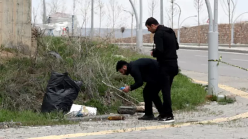 Sivas'ta yol kenarında boş havan topu mermisi bulundu