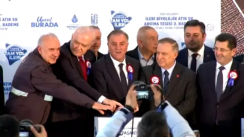 İSKİ Paşaköy Arıtma Tesisi'nin 3. Kademesi İçin Temel Atıldı