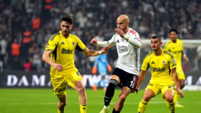 Süper Lig'de Dev Derbi: Fenerbahçe ve Beşiktaş Sahada!
