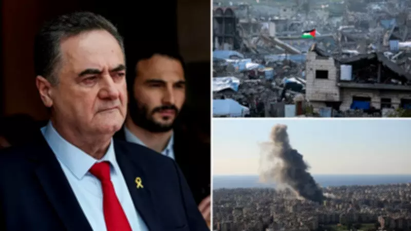 İsrail Bakanı Katz: Lübnan'ın Güneyi Gazze ile Aynı Durumda