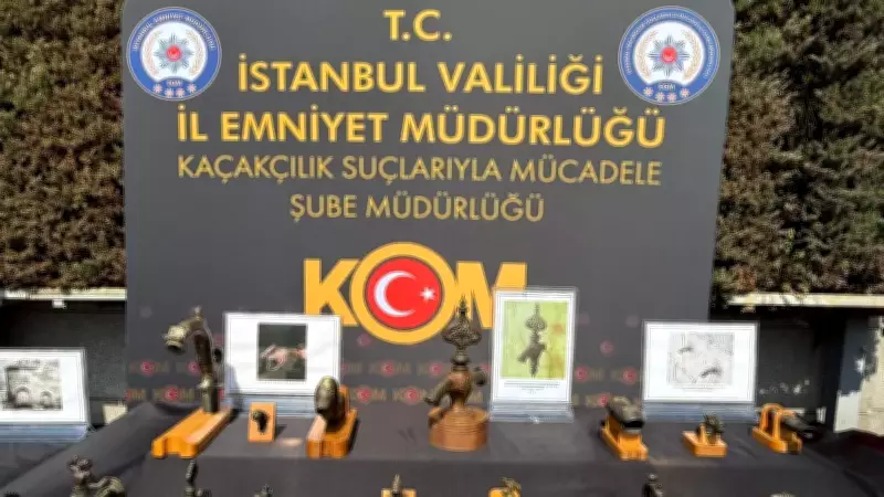 İstanbul Emniyeti'nden tarihi eser operasyonu: 374 eser ele geçirildi