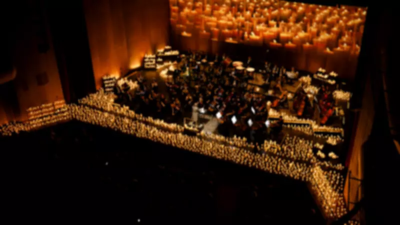 İstanbul Filarmoni Orkestrası, AKM'de Mum Işığında Büyüleyici Konser Verdi