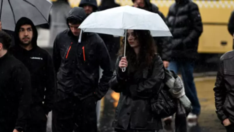 İstanbul'a Orta Kuvvette Yağış Geliyor: 1 Gün Sürecek!