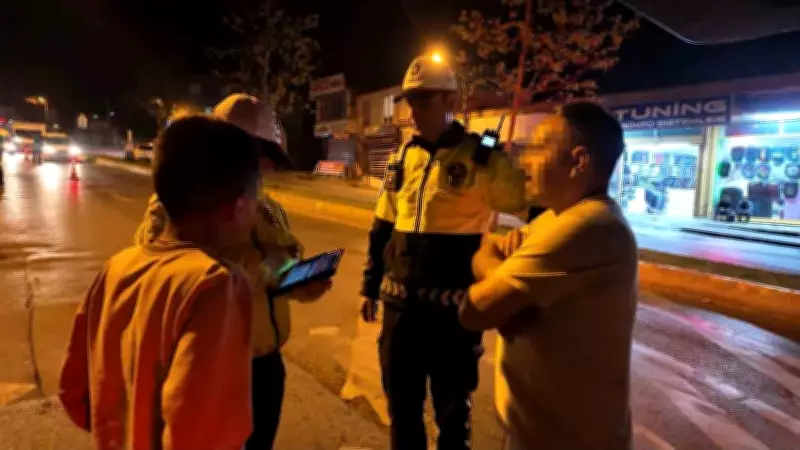 İstanbul'da 13 yaşındaki çocuk direksiyon başında yakalandı