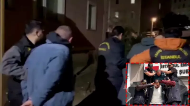İstanbul'da 2 Yıldır Aranan Firari Suç Makinesi Kıskıvrak Yakalandı!
