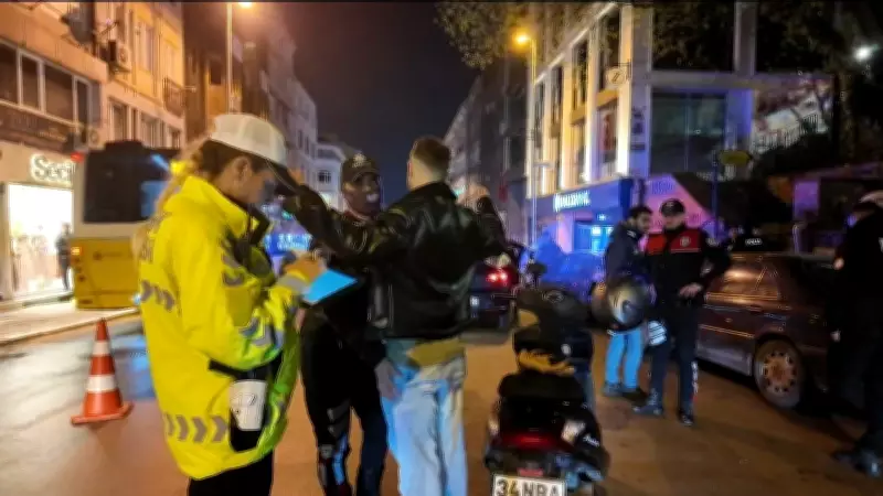 İstanbul'da Helikopter Destekli Huzur İstanbul Denetimi