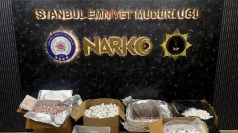 İstanbul'da Uyuşturucu Hap İmalathanesine Polis Baskını: 2 Gözaltı