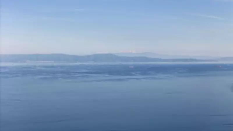 İstanbul'dan 100 Kilometre Ötedeki Uludağ Manzarası Drone ile Görüntülendi