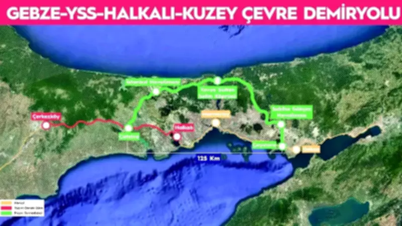İstanbul'un Dev Demiryolu Projesi İçin Dünya Bankası'ndan 1,67 Milyar Avro Kredi