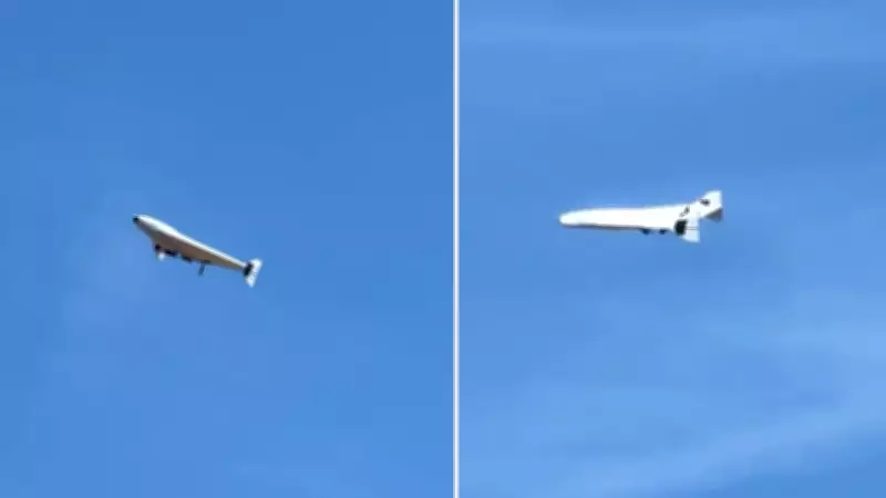 STM'nin Uzun Menzilli Kamikaze İHA'sı Test Uçuşundan İlk Görüntüler Paylaşıldı