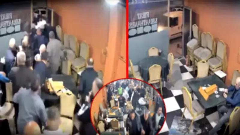 Sultangazi'de müzik sesi deprem paniği yarattı, müşteriler dışarı kaçtı