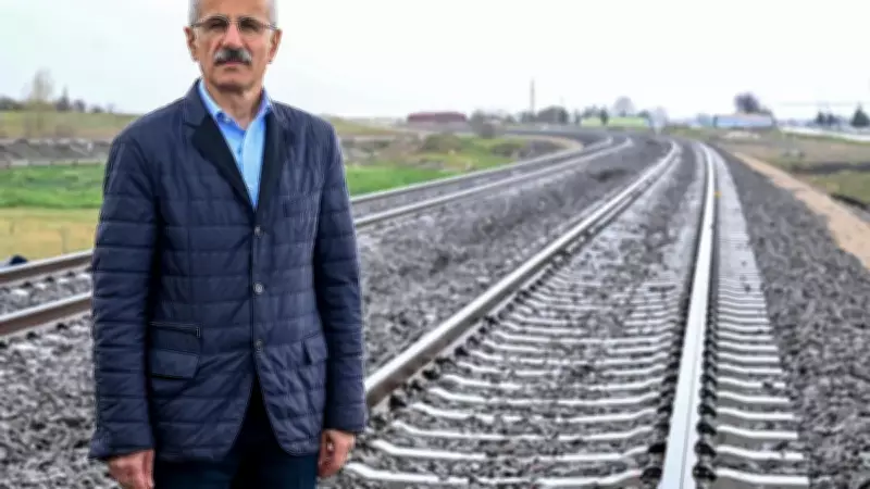 Suriye Sınırındaki 350 Kilometrelik Demiryolu Hattı Tren Trafiğine Açıldı