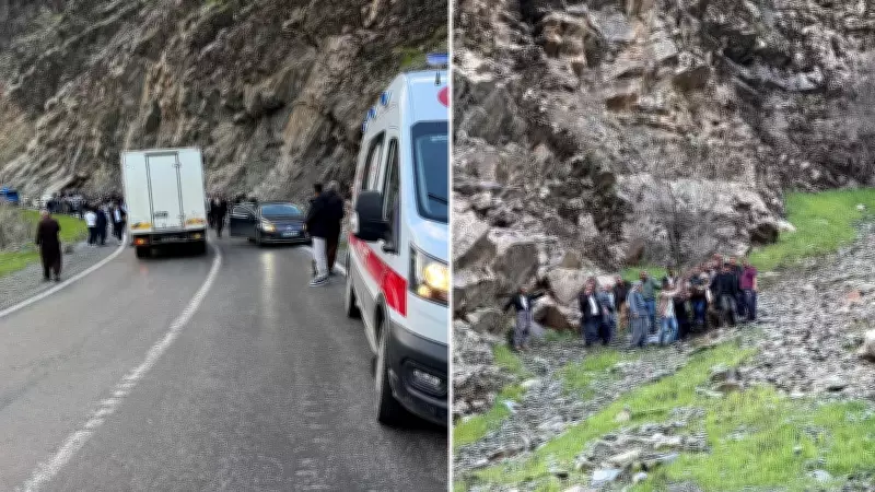 Taşarası Köyünde Işkın Toplarken Kayalıktan Düşen Adam Yaralandı