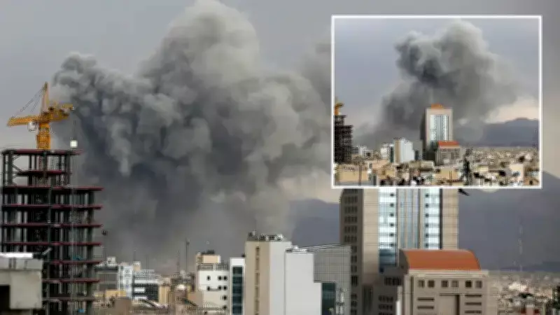 Tahran'da Şiddetli Patlamalar: İran'ın Başkentinde Büyük Panik Yaşandı