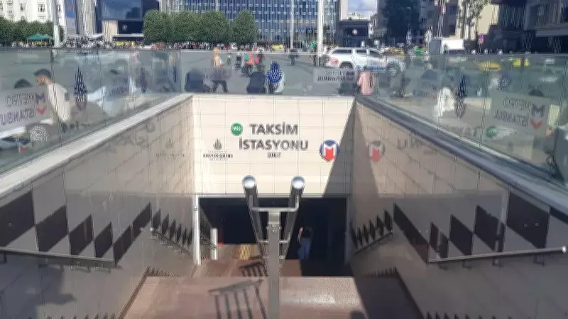 Taksim Metro ve Füniküler Hattı Kapatıldı