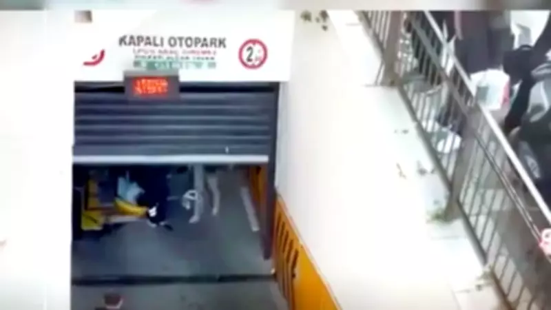 Tamir Ettiği Kepenk Başına Düşen İşçi Ağır Yaralandı