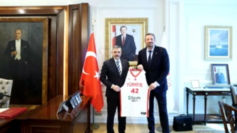 TBF Başkanı Türkoğlu, Adalet ve İçişleri Bakanları'nı Ziyaret Etti