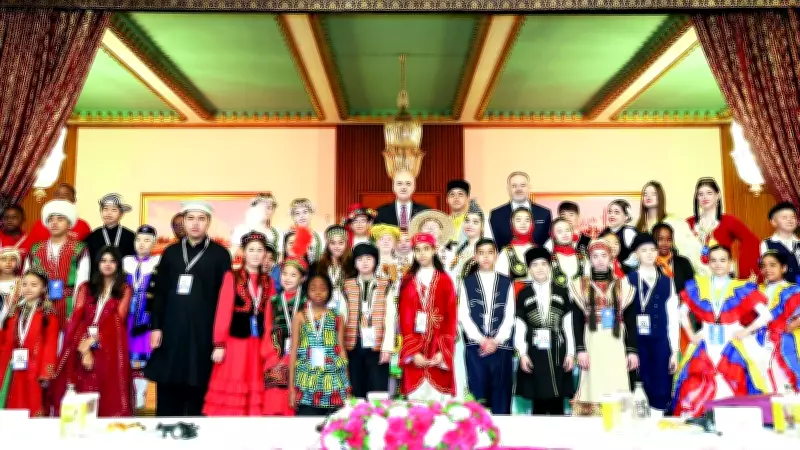 TBMM Başkanı Kurtulmuş, Dünya Çocuklarını Kabul Etti: 'Sizler Umut Kaynağısınız'