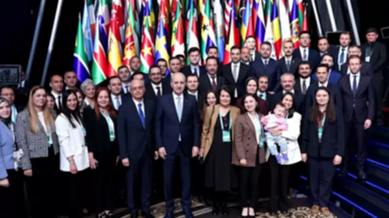 TBMM Başkanı Kurtulmuş, PAB 152'nci Genel Kurulu'nda Katılımcılarla Aile Fotoğrafı Çektirdi