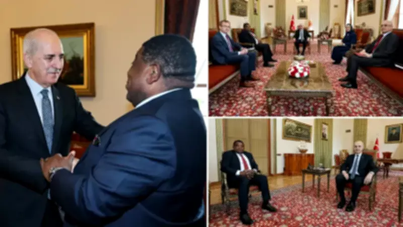 TBMM Başkanı Kurtulmuş, PAB Genel Sekreteri Chungong'u Kabul Etti