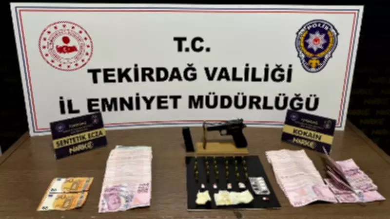 Tekirdağ'da Uyuşturucu Operasyonu: 184 Kişiye İşlem, 12 Tutuklama