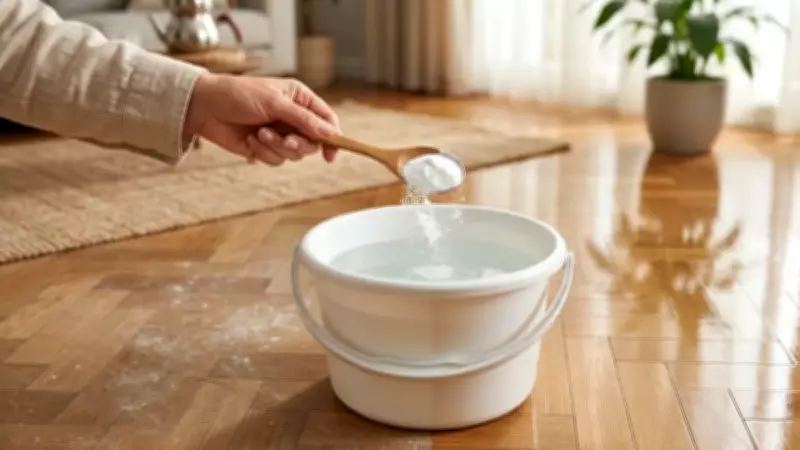 Temizlikte çığır açan yöntem: Suya 2 kaşık ekleyin, parkeler toz tutmasın