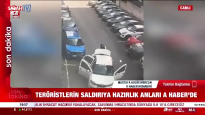 Teröristlerin Saldırı Hazırlık Anları A Haber'de Yayınlandı