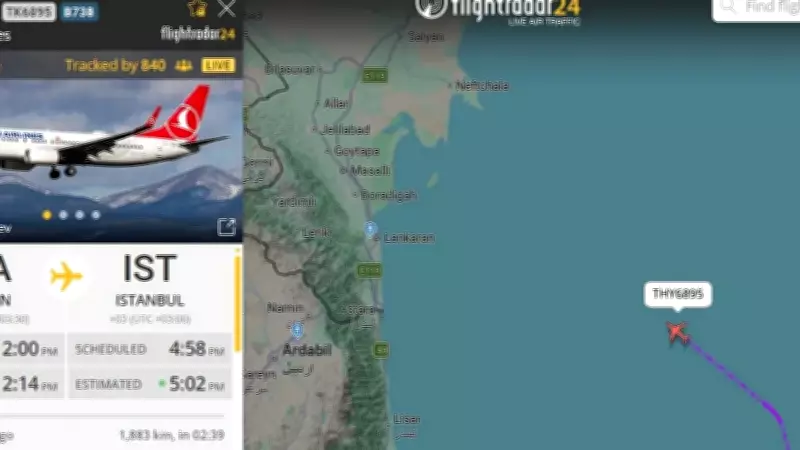 THY uçağı İran'dan havalandı, İstanbul'a geliyor