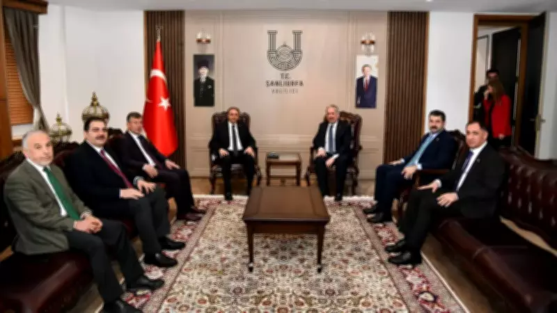 Ticaret Bakan Yardımcısı Mahmut Gürcan Şanlıurfa'da Vali Ziyaretinde Buluştu