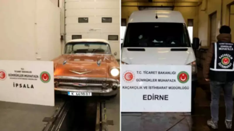 Ticaret Bakanlığı'ndan Kaçakçılığa Büyük Darbe: 233 Araç Ele Geçirildi