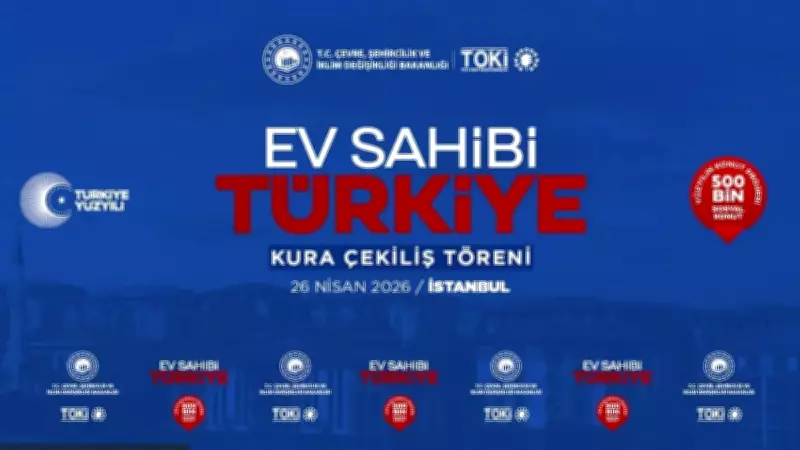 TOKİ Kura Çekimi Canlı İzle: İstanbul 26 Nisan 2026 Youtube Yayını