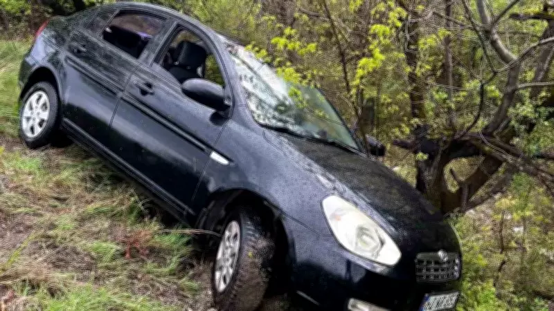 Tokat'ta Kontrolden Çıkan Otomobil Şarampole Savruldu: 2 Kişi Yaralandı