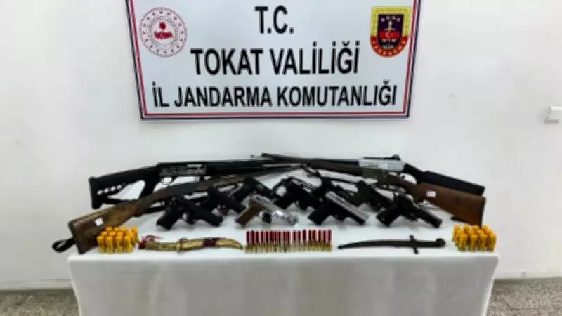 Tokat'ta silah kaçakçılığı operasyonu: 44 gözaltı