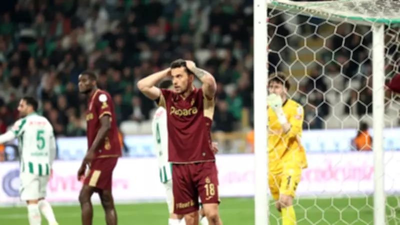 Trabzonspor 2026'da ilk deplasman yenilgisini Konyaspor'a karşı aldı