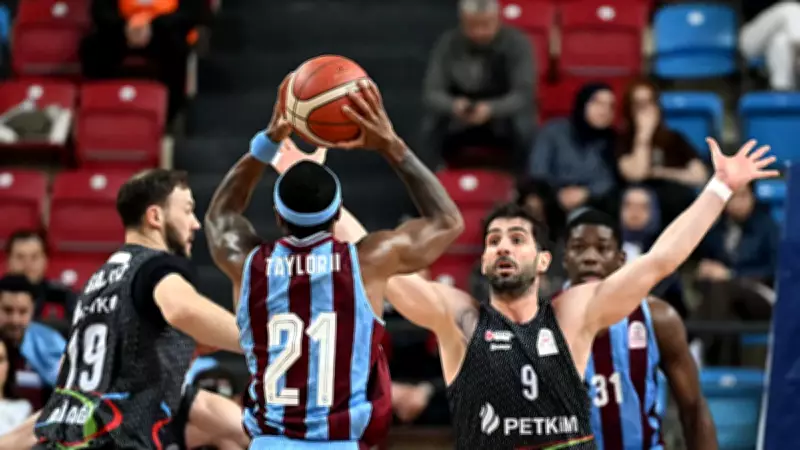 Trabzonspor, Basketbol Süper Ligi'nde Aliağa Petkimspor'a Mağlup Oldu