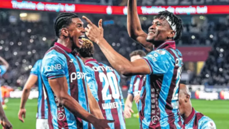 Trabzonspor, Galatasaray'ı Devirerek Şampiyonluk Yolunda Büyük Adım Attı