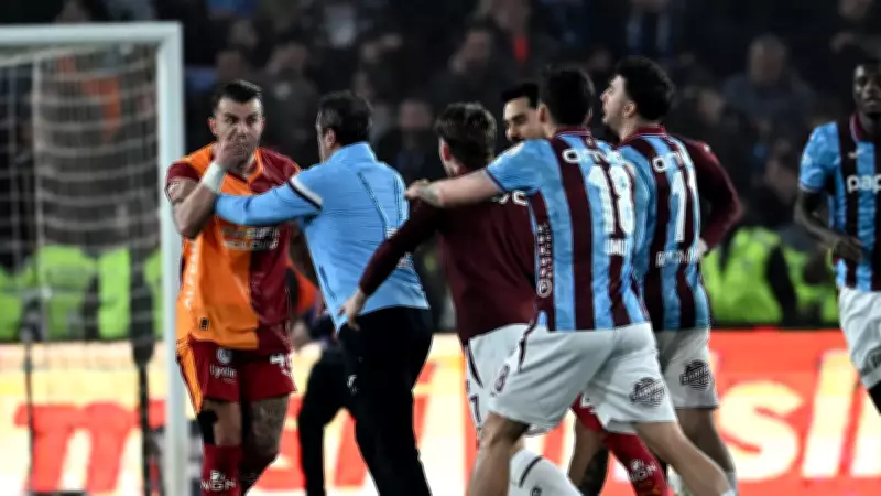 Trabzonspor, Galatasaray Maçındaki Kavga İçin Resmi Açıklama Yaptı