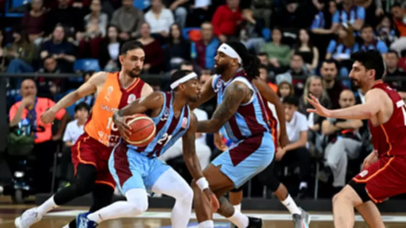 Trabzonspor, Galatasaray MCT Technic'i 79-69 Mağlup Etti